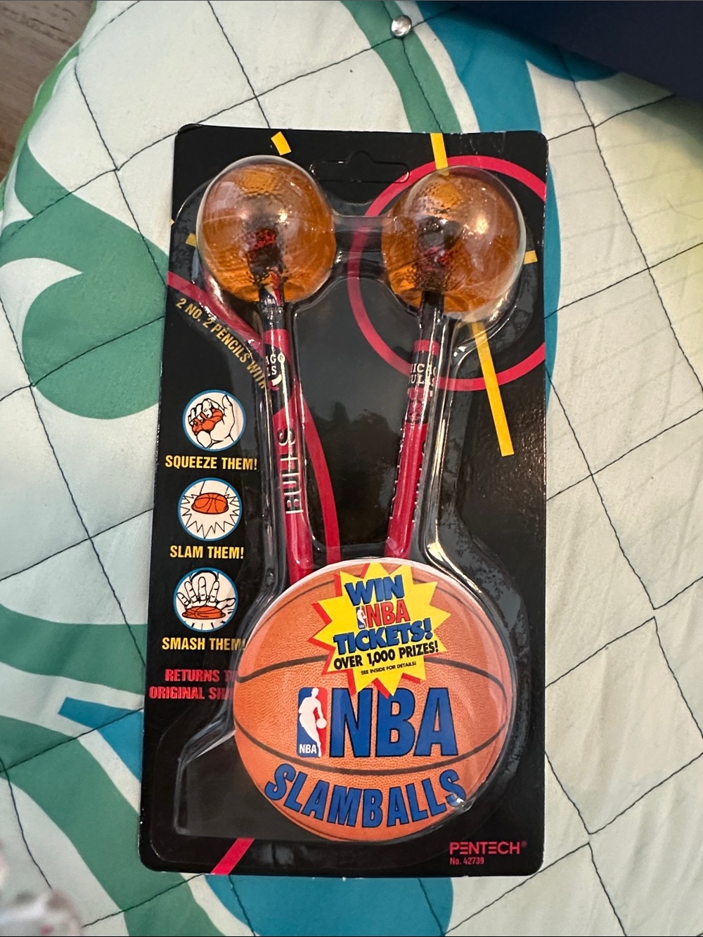 NBA Slam Balls Home Set - Orange and Black